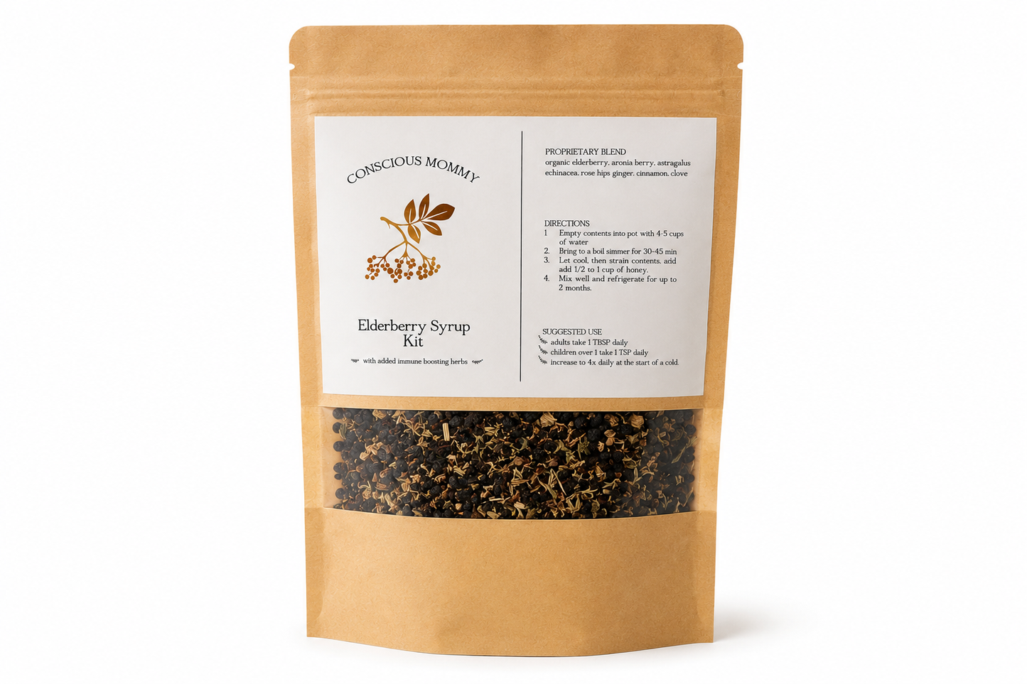 DIY Elderberry Syrup Kit